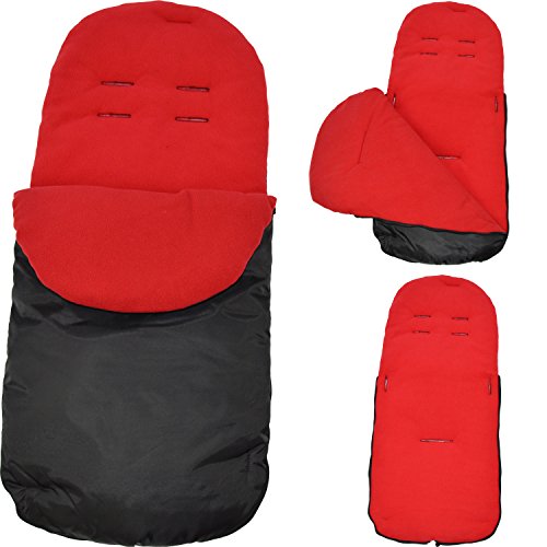 Universal Footmuff to Fit Uppababy Red