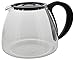 Produktbild Codiac 340121 Glaskanne Ersatz für Rowenta Brunch und Kaffee Milano CG 300/304/305/309 Glas schwarz