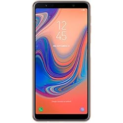 Samsung Galaxy A7 - Smartphone de 6" (Octa Core 2.2 GHz, RAM de 4 GB, Memoria de 64 GB, cámara de 24+5+8 MP, Android) Color Oro