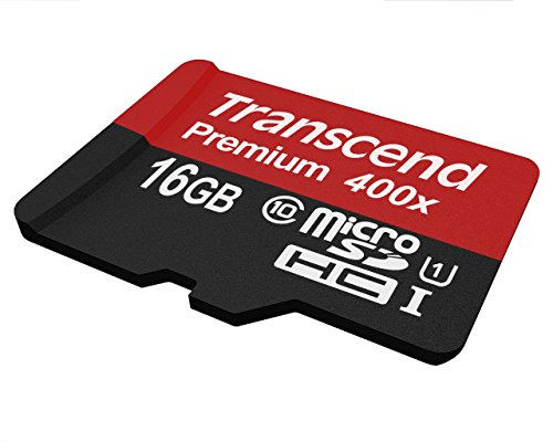 Transcend TS16GUSDCU1 Class 10 Premium microSDHC 16GB Speicherkarte UHS-I - 2