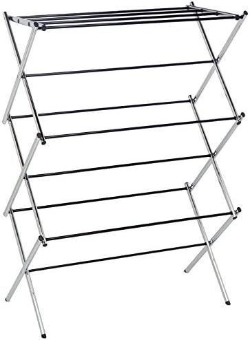 Lightweight Foldable Drying Rack, Chrome
