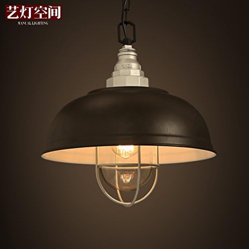 Quietness @ Pendant Lamp Loft Industry Iron Bar Coffee Shop Chandeliers Tailor Decorative Lamps Restaurant Individuality Hanging Lights 370MM*350MM 220V-240V