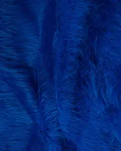The Prop store Fur Rug for Photography for Baby Background (90x160cm)-Dark Royal Blue