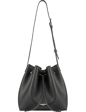 Lancaster , Damen Henkeltasche schwarz schwarz Einheitsgröße