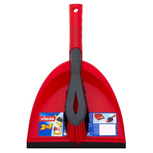 Preisvergleich Produktbild Vileda Besen und Kehrblech Set - Packung mit 6