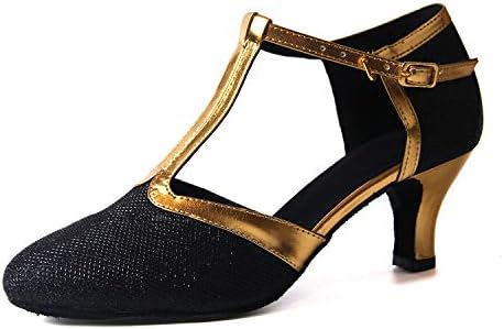 Syrads Women's Ballroom Latin Dance Shoes Tango Waltz Salsa Social Dancing Shoes Indoor-only