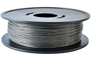 ARIANEPLAST - Filament en PETG - Impression 3D - 1kg - Fabriqué en France - Noir métallisé