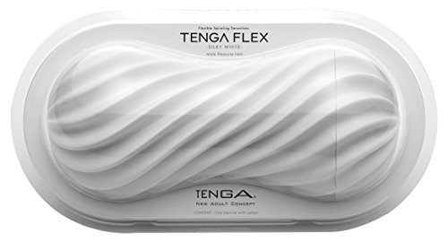 Preisvergleich Produktbild TENGA FLEX - Silky White, wiederverwendbarer Masturbator
