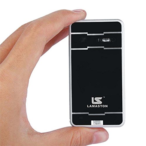 Lamaston Mini tastiera laser wireless Bluetooth virtuale, per iPhone, iPad, smartphone, tablet, layout inglese