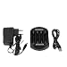Produktbild LiFePO4 NI Mh LCD Digital Intelligentes Ladegerät für EU/US Adapter Auto Kabel Schwarz