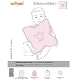 Schmusekissen inkl. Füllung 40×40 rosa Vichy Karo - 4