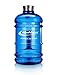 Produktbild IronMaxx Water Gallon – 2,2l auslaufsichere Fitness Trinkflasche aus Plastik – BPA frei – Blau