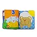 Amison Kid Cloth Book Infant Baby Intelligence Development Toy Cognize Books (pattern3)