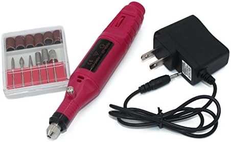 Cnmade Electric Mini Polish Nail Art Drill Machine Rotary Tool with Accessories Manicure Nails Repair