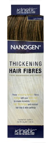 Nanogen Hair Thickening Fibres Light Brown