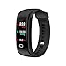 Produktbild Teepao Fitness Tracker, Smart Armband Aktivitätstracker Herzfrequenz Blutdruckmessgerät, Kalorien, Sleep Monitor IP68, wasserdicht, Smart Watch, Schrittzähler-Armband für Android und iOS Schwarz