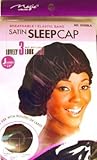 Magic Collection Satin Sleep Cap Jumbo 23" No 2238BLA