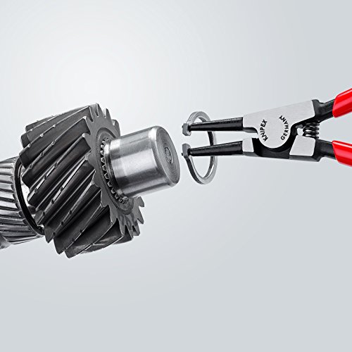 Knipex 46 11 A1 Sicherungsringzange 140 mm für Außenringe auf Wellen - 3