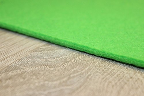 Designer Filz Schreibtischunterlage grün in XXL (ca. 40x80cm groß). Originelle Schreibunterlage – besonders weich und komfortabel. Die coole Alternative zur Papier- oder Leder Schreibtischunterlage. - 3