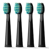 Fairywill Electric Toothbrush Head x 4 with Soft Bristle Solely Compatible for FW-507,FW-508,FW917,FW959,FW515 Series Toothbrush