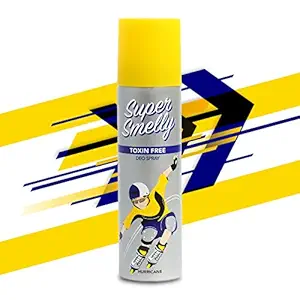 Super Smelly Hurricane Natural Deodorant Body Spray For Men and Women, Unisex - 150 ML