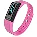 Price comparison product image Padgene Fitness Sports Watch calorie counter Heart Rate Monitor Watch Pedometer Bracelet Smart Watch for Android IOS pink pink
