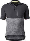  Mavic Allroad Fahrrad Trikot kurz schwarz/grau 2019: Größe: L (50/52)