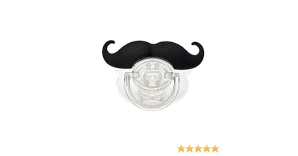 Sucette Humoristique Moustache 3 Pack Drole De Moustache En Silicone Souple Bebe Tetine Sucette De Dentition Orthodontique Pour Enfant En Bas Age 0 3 Ans Bebe Puericulture Sucettes Et Anneaux De Dentition