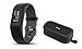 Produktbild Garmin vívosport GPS-Fitness-Tracker – 24/7 Herzfrequenzmessung am Handgelenk, integriertes GPS, hochauflösendes Farb-Touchdisplay, grau / slate, Armbandgröße L inkl. Tasche