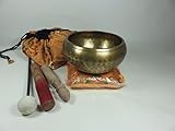 Tibet Klangschale ca. 650-700gr. gehämmert 5tlg. Set