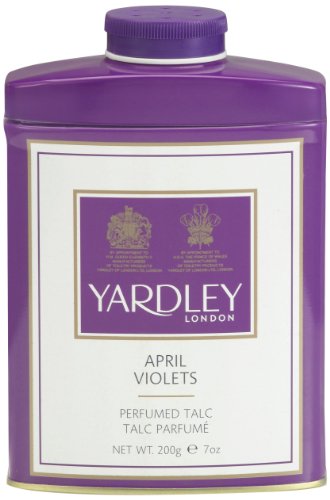 Yardley London April Violets Tin Talc
