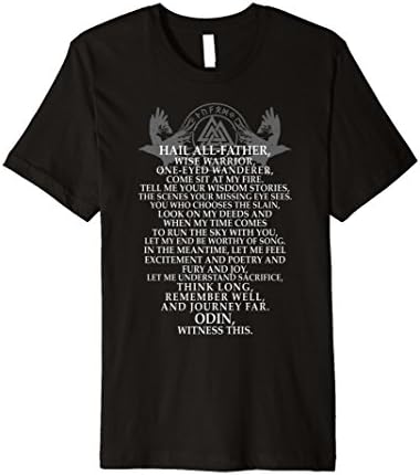 Viking Supply CoViking Prayer Norse Mythology T Shirt Valhalla