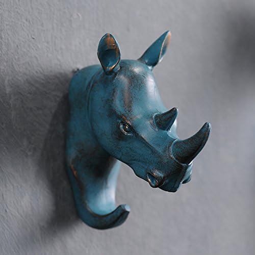 Decorative Hooks/Creative Stereo Wall Mount/Animal Head Coat Hook-E