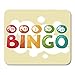 Produktbild Mousepad Activity Bingo Lottery Retro Game Balls Lotto Board Border Mousepad für Notebooks, Desktop Computer Mauspad 25x30cm