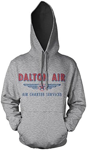 Officially Licensed Merchandise Daltons Air Charter Service Hoodie (H.Grey), XX-Large