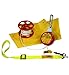 Produktbild 3M DBI-SALA Rollgliss Rescumatic 3300050 Automatic Descent Control Kit, 50-Foot, With Body Sling, Anchoring Carabiner, Rope Spool And Carrying Bag, Red/Yellow by 3M Fall Protection Business