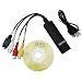 Produktbild HDCOOL Black USB 2.0 Video Capture Card Converter PC Adapter TV Audio DVD DVR VHS in Black