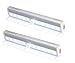 Produktbild 2 Stück Morpilot® LED Schrankbeleuchtung Lichtleiste Kabellos 10 LEDs mit Bewegungsmelder BatterieWandschrank Kabinett Nachtlicht / Treppen Licht / Schublade / der Schrank / Stammlampe Step Light Bar mit Magnetstreifen
