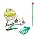 Produktbild Lantelme 7482 Gartenwerkzeug Set mit Analog Kompostthermometer - Gartenarbeit und Pflanzen Werkzeuge 8 teilig
