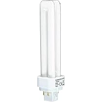 4 X LED G24 Lámpara Fluorescente Lámpara G24 De Aluminio Giratorio 2