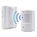 Produktbild Amytech Bewegungsmelder Alarm Ladenglocke Funk Durchgangsmelder 200 Meter Laden klingel (1 Empfänger + 1 Sensor)