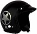 O2 Riderswear Open Face Star Helmet(Black,M) RS.599.00
