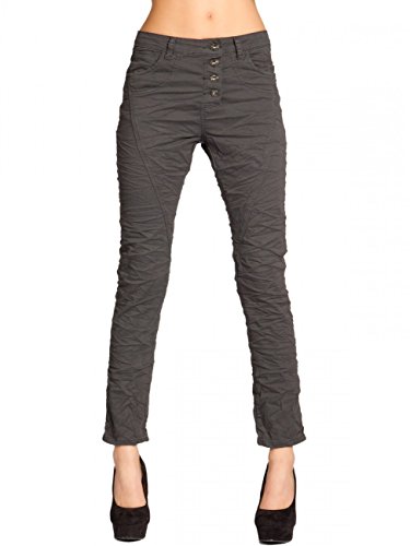 CASPAR KHS033 Damen Boyfriend Hose