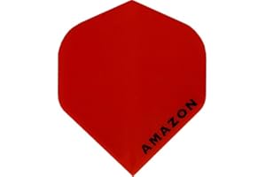 DARTS CORNER Designa Darts Amazon Flights | Extra Strong 100 Micron | Standard No2 Shape and Pack Sizes.