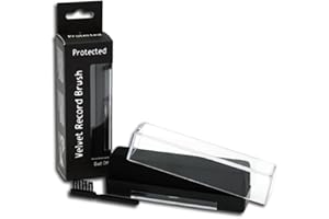 Schallplatten Reinigungsbürste Samt Protected