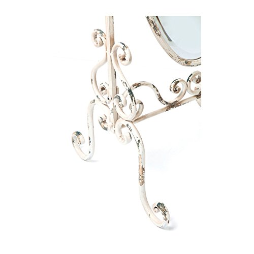 Kare 78266 Standspiegel Romantico, weiß - 5