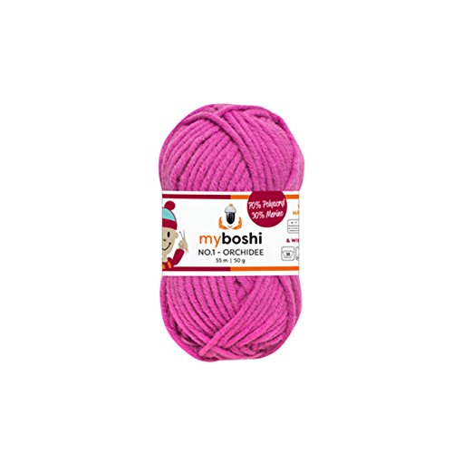 50g myboshi original No.1 Wolle LL 55 Meter Farbe: - 3