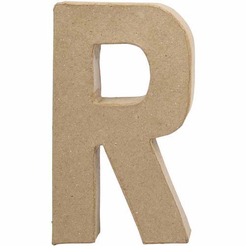 Creativ 20.5 cm 1-Piece Papier Mache Letter R