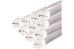 Tube Néon LED 150cm T8 24W (Pack de 10) - Blanc Froid 6000K - 8000K - SILAMP