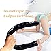 Produktbild Doppelkopf Dildos Silikon 55Cm Extra Lange Realistische Penis Frauen Masturbator Weibliche Masturbation Schwanz Schwul Lesbische Sex-Spielzeug (Schwarz)